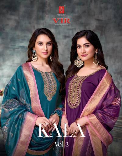 KALA VOL 3 BY VIR DESIGNER SALWAR SUIT WHOLESALER IN INDIA